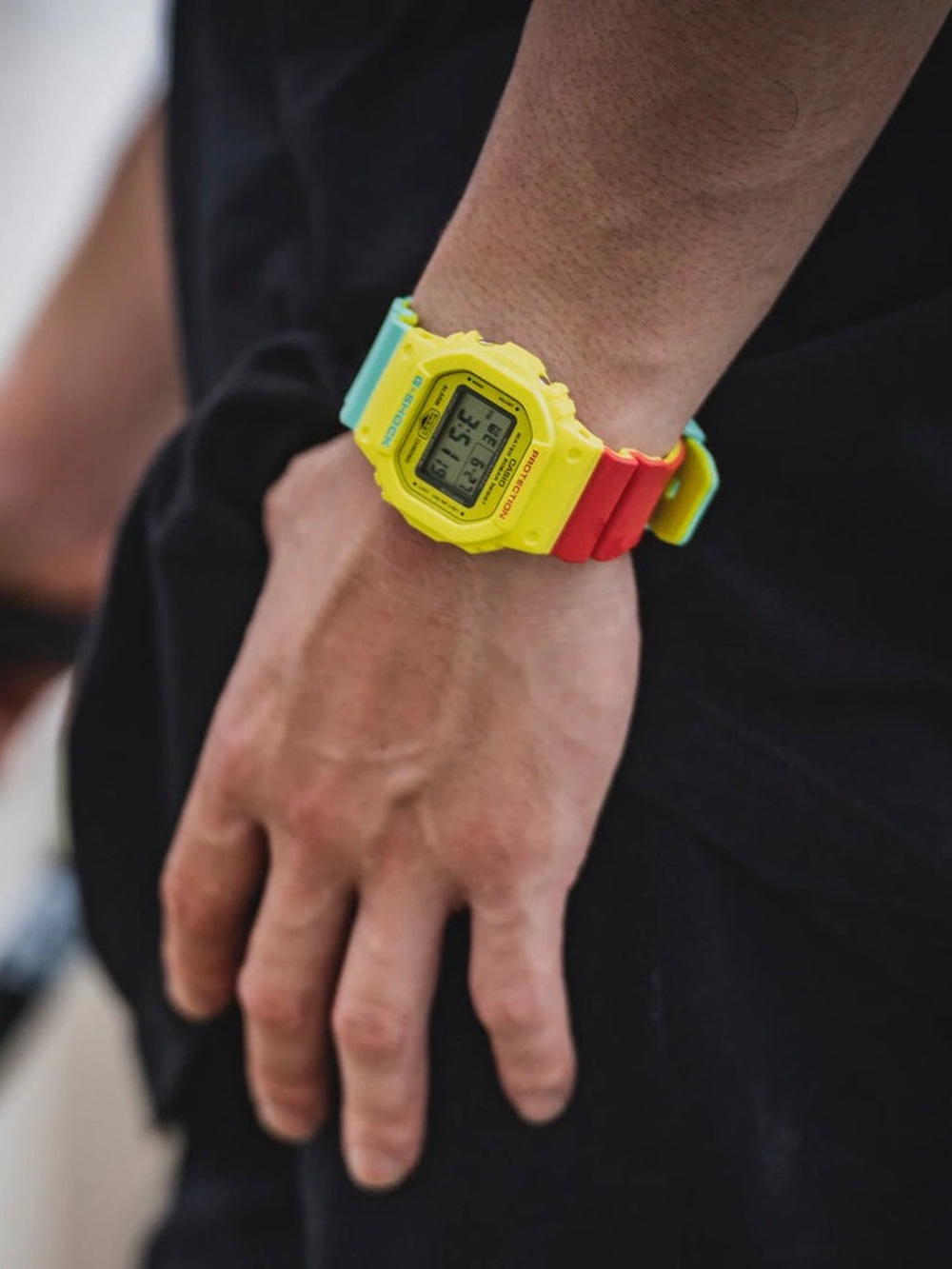 New🌟 Casio G-Shock Dw-5600cma-9dr Adventure Ready - Bold Yellow & Multi-Color